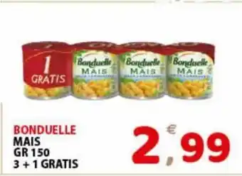 Premium Supermercati Bonduelle Mais 150 Gr 3+1 Gratis offerta