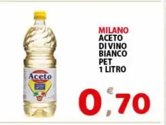 Premium Supermercati Aceto Milano Di Vino Bianco Pet 1 LItro offerta