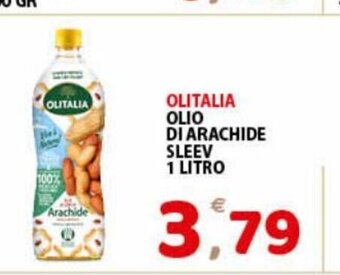 Premium Supermercati Olitalia Olio Di Arachide Sleev 1 Litro offerta