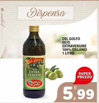 Premium Supermercati Del Golfo Olio Extravergine 100% Italiano 1 Litro offerta
