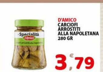 D'Amico Carciofi Arrostiti Alla Napoletana 280 gr