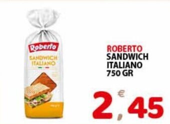 Roberto Sandwich Italiano 750 gr