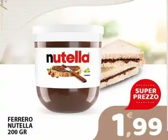 Premium Supermercati Ferrero Nutella 200 gr offerta