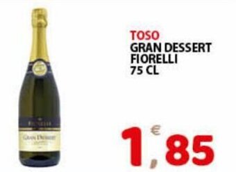 Toso Gran Dessert Fiorelli 75 cl