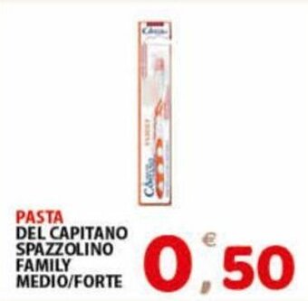 Premium Supermercati Pasta Del Capitano Spazzolino Family Medio/Forte offerta