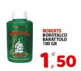 Roberts Borotalco Barattolo 100 gr