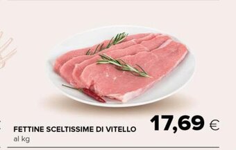 Tigre Fettine Sceltissime Di Vitello al kg offerta