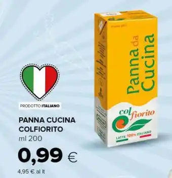 Tigre Panna Cucina Colfiorito 200 ml offerta
