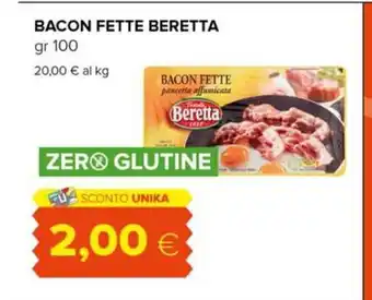 Tigre Bacon Fette Beretta 100 gr offerta