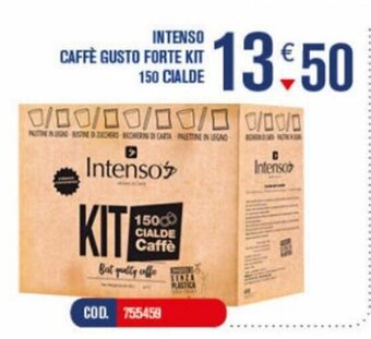Adhoc Intenso Caffe Gusto Forte Kit 150 Cialde offerta
