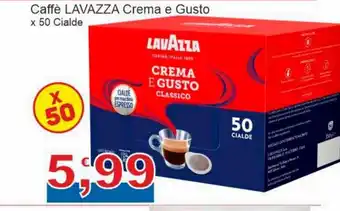 Sidis Caffè Lavazza Crema e Gusto x 50 Cialde offerta