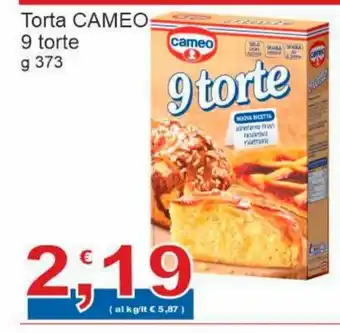 Sidis Cameo Torta 9 torte 373 g offerta