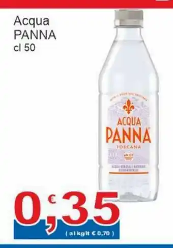 Sidis Panna Acqua 50 cl offerta