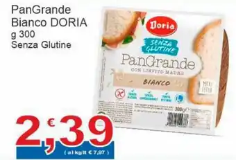 Sidis Pan Grande Bianco Doria 300 g Senza Glutine offerta