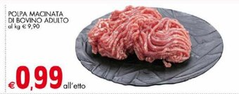 Kanguro Polpa Macinata Di Bovino Adulto offerta