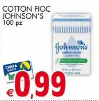 Johnson's Cotton Fioc 100 pz