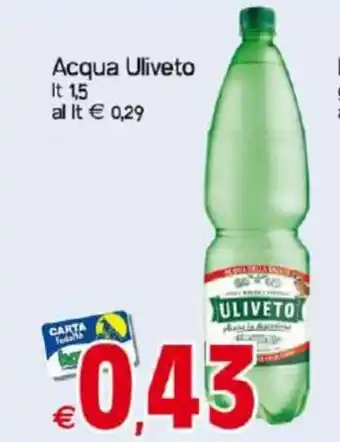 Uliveto Acqua 1,5 lt
