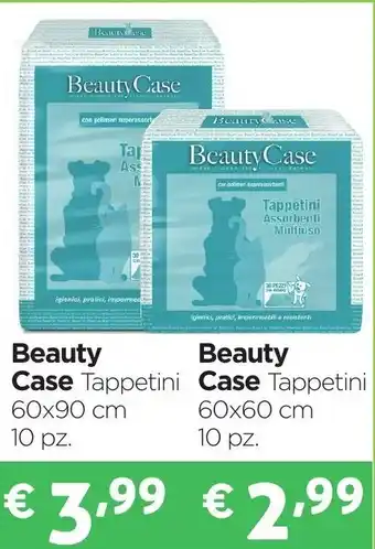 Saponi e profumi Beauty Case Tappetini 60x90 cm 10 pz. offerta