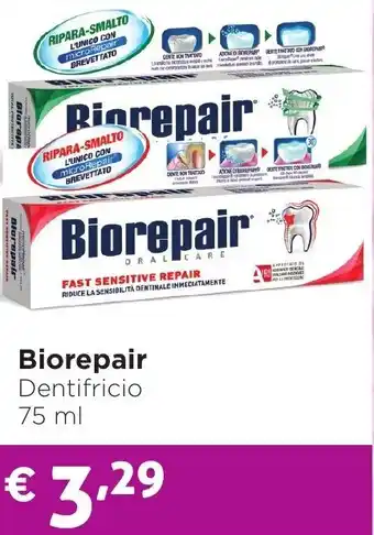 Saponi e profumi Biorepair Dentifricio 75 ml offerta