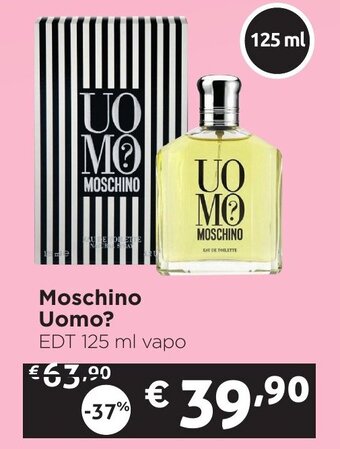 Moschino Uomo? EDT 125 ml vapo
