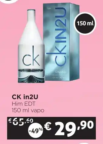 CK in2U Him EDT 150 ml vapo
