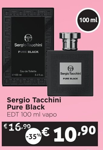 Sergio Tacchini Pure Black EDT 100 ml vapo