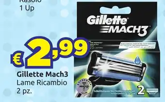 Gilette Mach3 Lame Ricambio 2 pz.