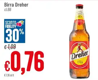 Pan Dreher Birra cl. 66 offerta