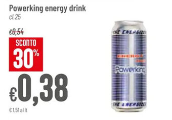 Powerking energy drink cl. 25