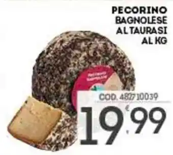 Eurocash Pecorino Bagnolese Al Taurasi al kg offerta