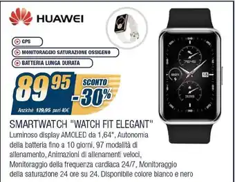 Huawei Smartwatch ''Watch Fit Elegant''