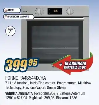Sinergy Forno FA4S544IX/HA offerta