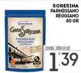 Eurocash Latteria Soresina Parmigiano Reggiano 80 gr offerta