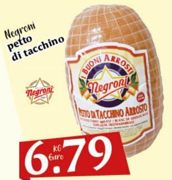 Big Food Negroni petto di tacchino offerta