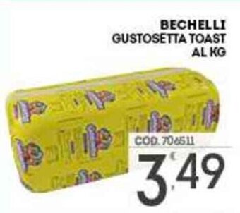 Bechelli Gustosetta Toast al kg