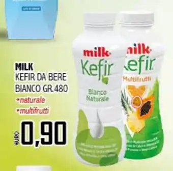 Big Food Milk Kefir Da Bere Bianco Naturale/multifrutti 480 gr offerta