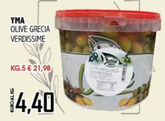 Big Food Yma Olive Grecia Verdissime offerta