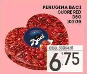 Perugina Baci Cuore Red D&G 100 gr
