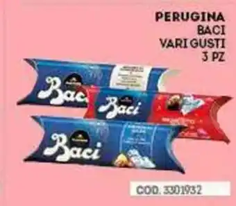Perugina Baci vari gusti 3 pz
