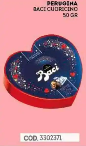 Eurocash Perugina Baci Cuoricino 50 gr offerta