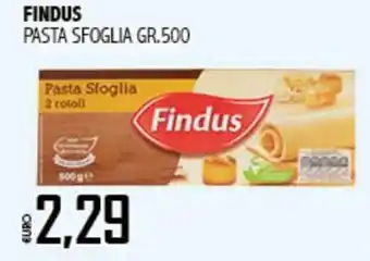 Big Food Findus Pasta Sfoglia 500 gr offerta