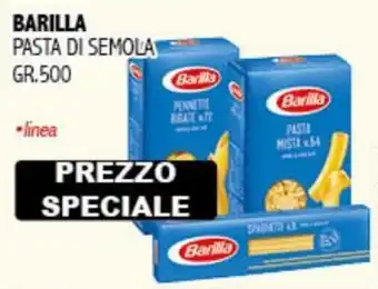 Big Food Barilla Pasta di Semola 500 gr offerta