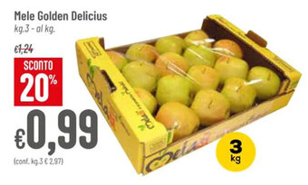 Pan Mele Golden Delicius kg. 3 offerta