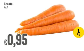 Pan Carote kg. 1 offerta