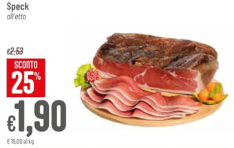 Pan Speck offerta