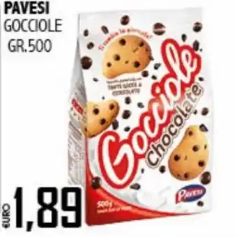 Big Food Pavesi Gocciole 500 gr. offerta