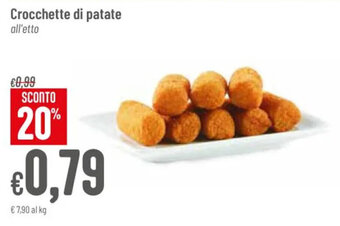 Pan Crocchette di patate offerta