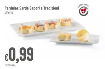 Pan Pardulas Sarde Sapori e Tradizioni offerta