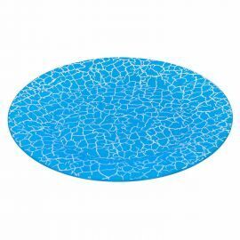 Franzy's Cok piatto piano vetro blu 28cm offerta