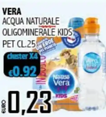 Vera Acqua Naturale Oligominerale Kids PET 25 cl.